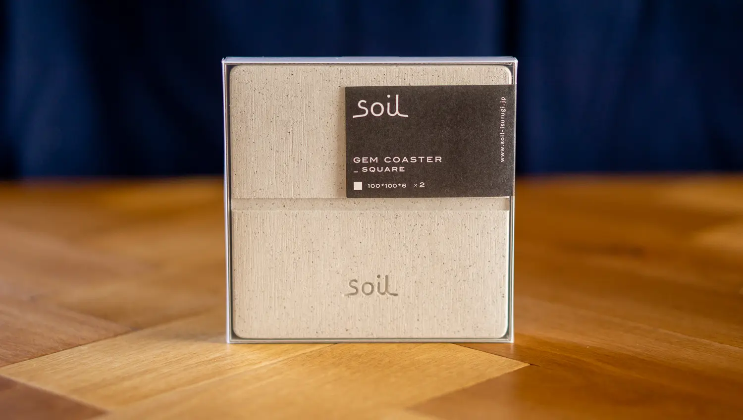 soilの珪藻土水切り