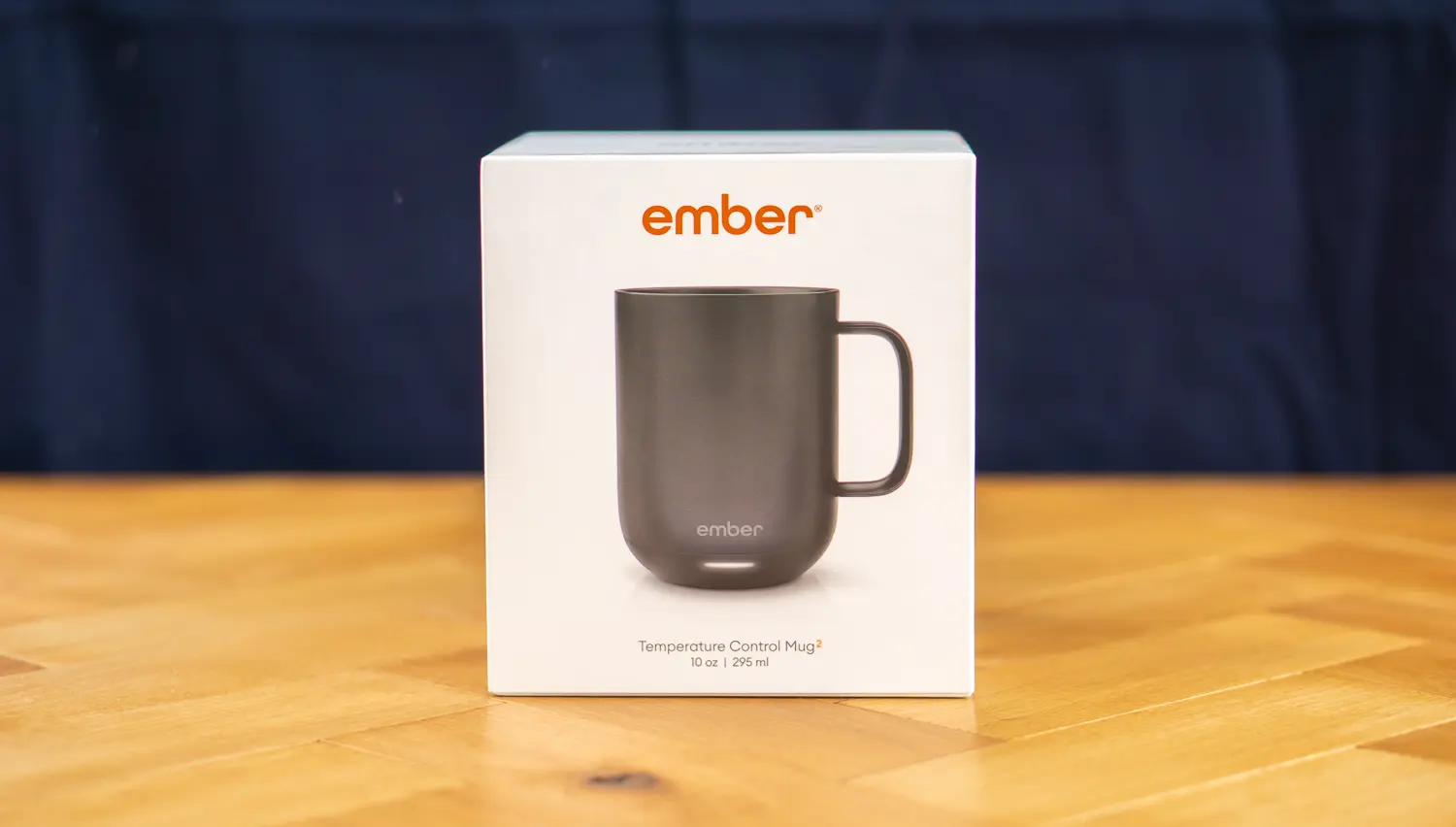 巨大な箱に入ったEmber Mug 2