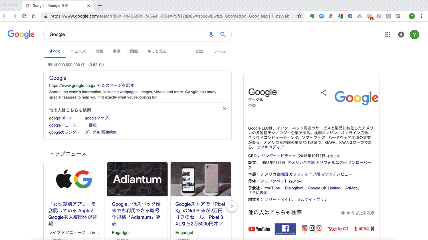 J、Kキーでスクロール