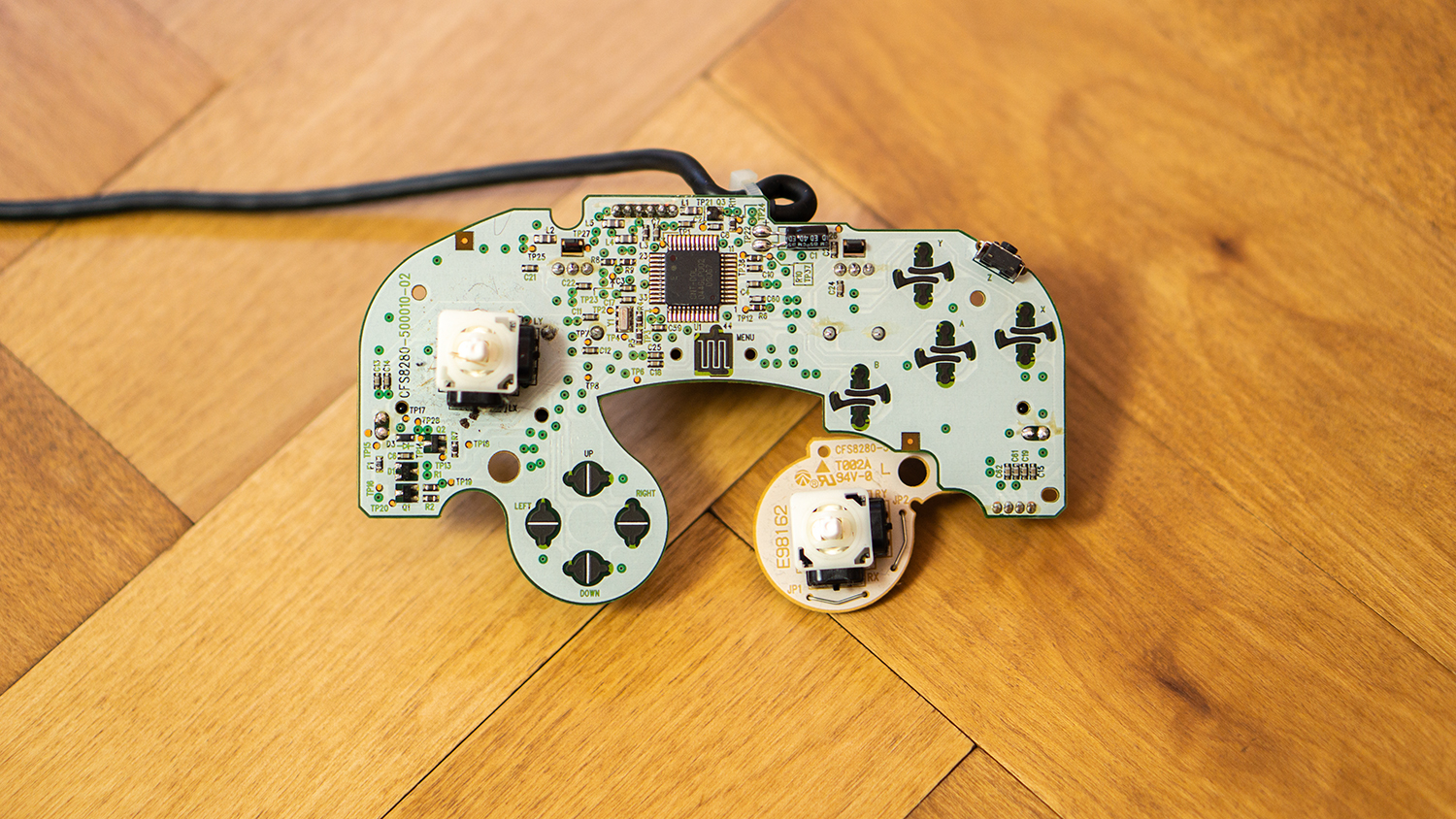 動作確認内部洗浄スティック交換済み　ゲームキューブ　コントローラー　5個セット 目指せつるぴか大作戦！ゲームキューブコントローラーの分解