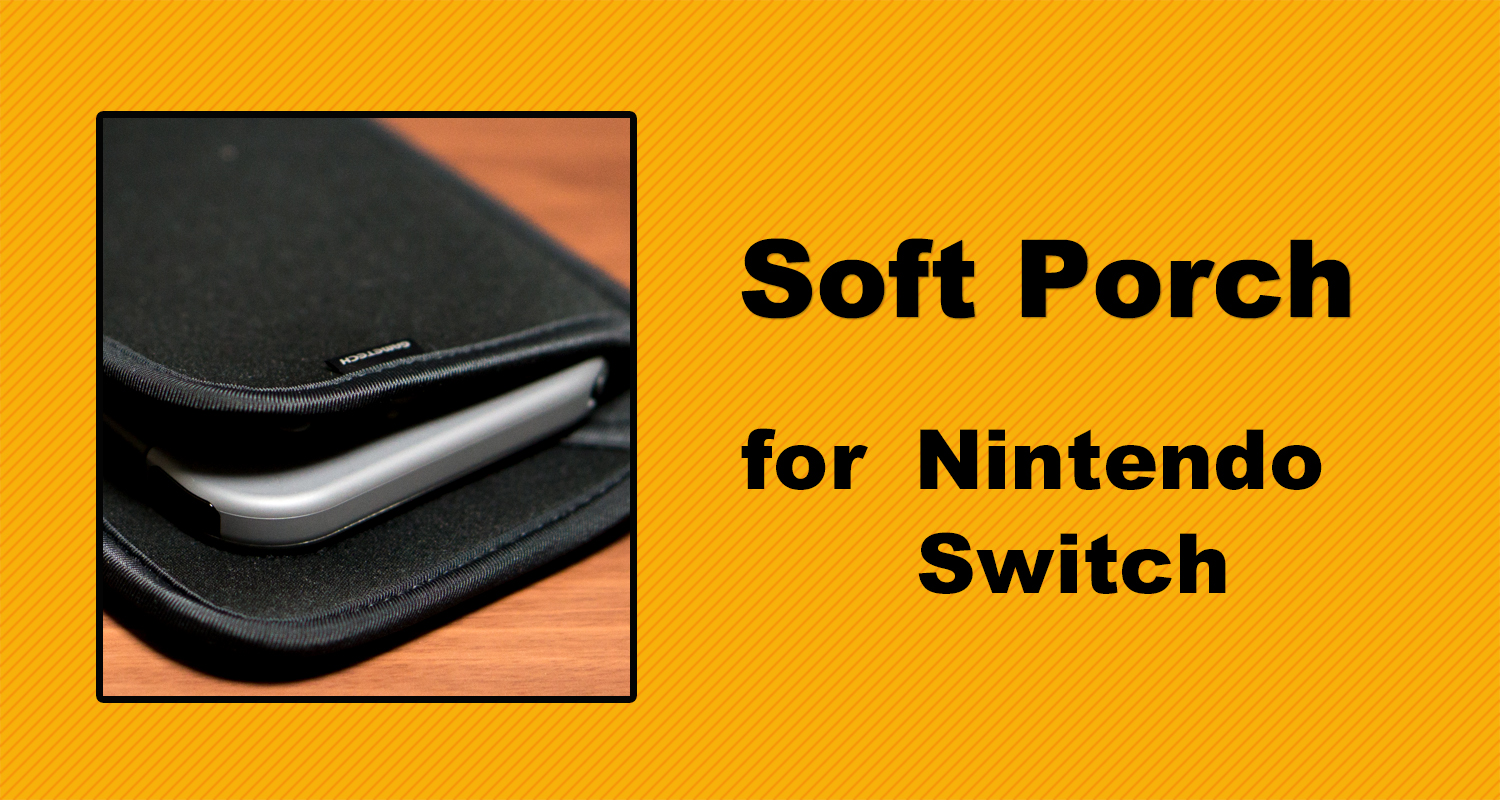Joy-Con付けたままサッと収納！Nintendo Switch用スリーブケース
