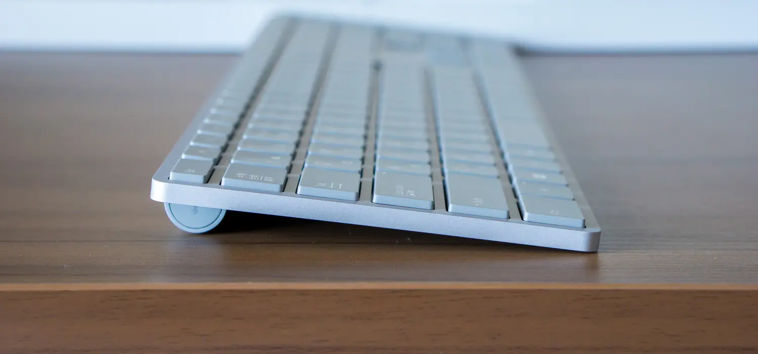 浅いキーストローク